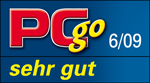 Testurteil "sehr gut" von PC go! für CyberLink PowerDVD 9 Ultra