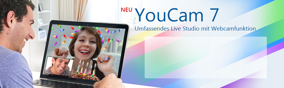 YouCam 7 Deluxe - Das komplette Live Video-Studio für Ihre