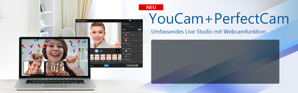 YouCam 7 Deluxe - Das komplette Live Video-Studio für Ihre
